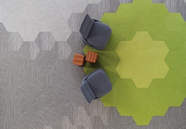 ShawContract Hexagon tekstiililaatta
